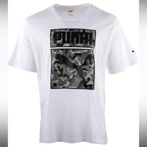 NWOT! Men’s Puma One Shot Camo Short Sleeve Tee Sz Large